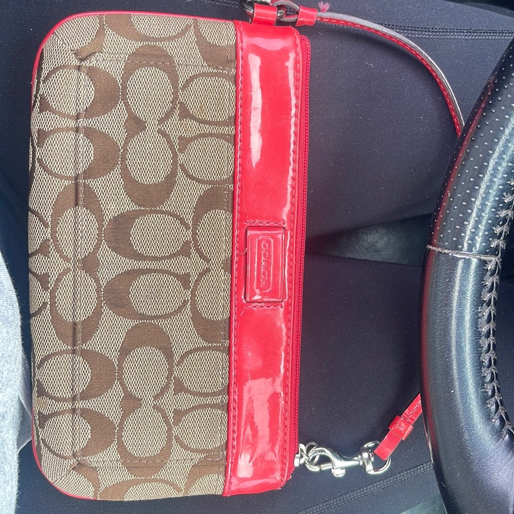 Coach wristlet